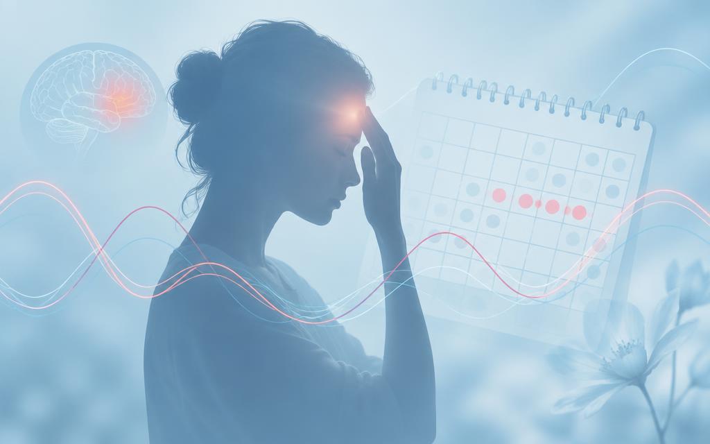 Enxaqueca menstrual: a relação entre hormônios e crises